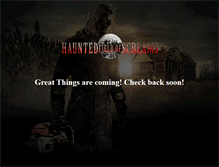 Tablet Screenshot of hauntedfieldofscreams.com